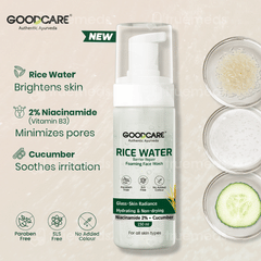 Goodcare Rice Water Foaming Face Wash 150ml
